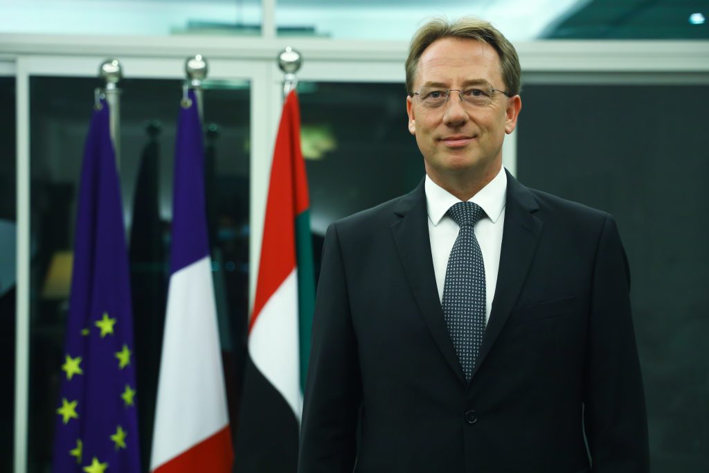 The Ambassador of France to the United Arab Emirates, Ludovic Pouille. (French Ministry for Europe and Foreign Affairs)