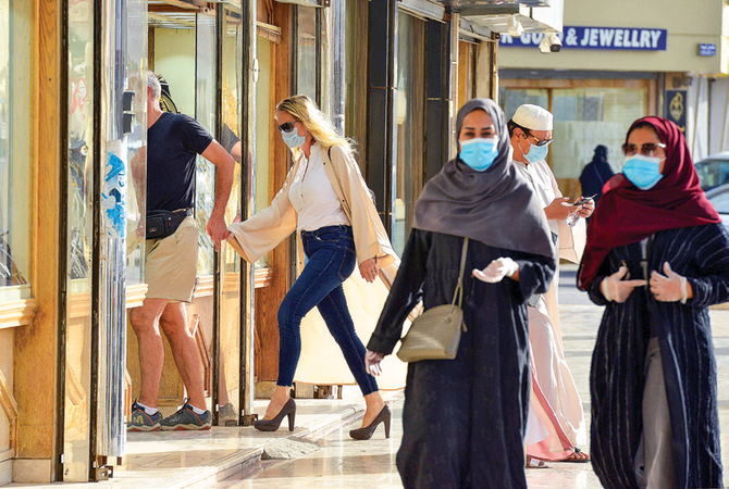 Regional economies have been hit by the double whammy of the coronavirus and weak oil prices which has forced major employers to lay off staff throughout the Gulf. (AFP)
