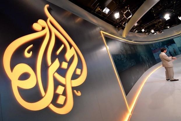 A file photo of the Al Jazeera America television broadcast studio in New York. (AFP)