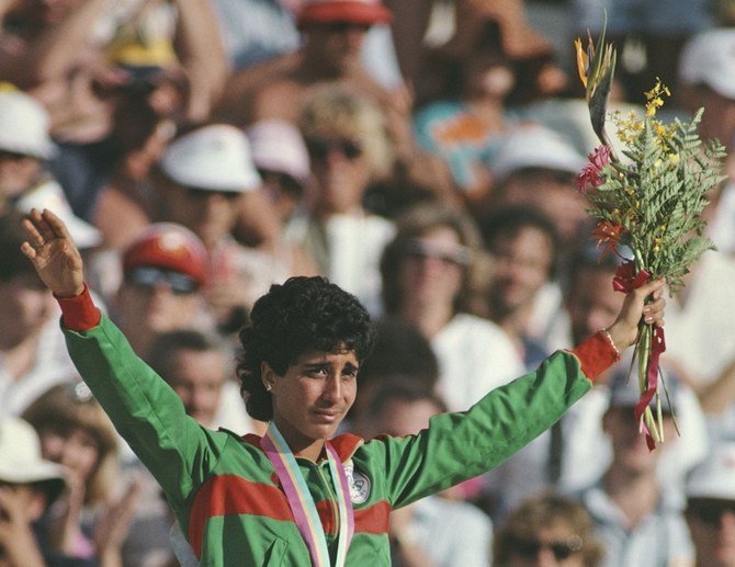 She inspired future generations of female athletes in the Middle East to achieve further sports milestones. (Getty Images)