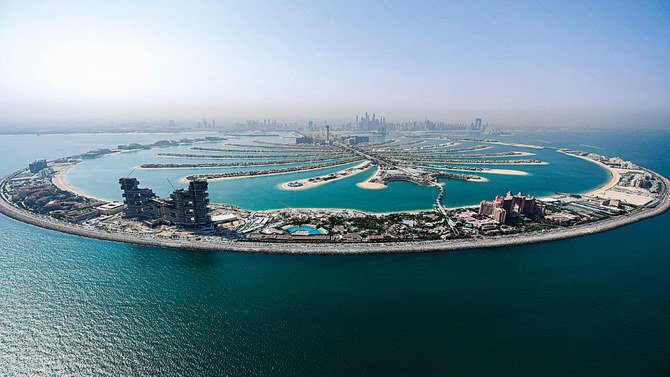 Still waters: Dubai had 16.7 million visitors last year and is opening its doors to tourists despite global travel restrictions in the hope of the sector staging a comeback in the last quarter of 2020. (AFP)