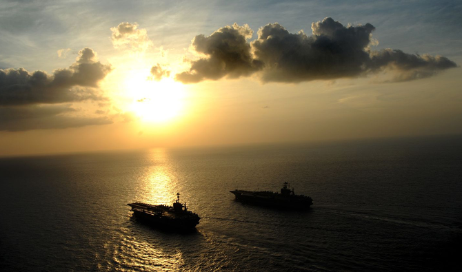 Hormuz Island lies on the northern edge of the Strait of Hormuz. (Reuters)