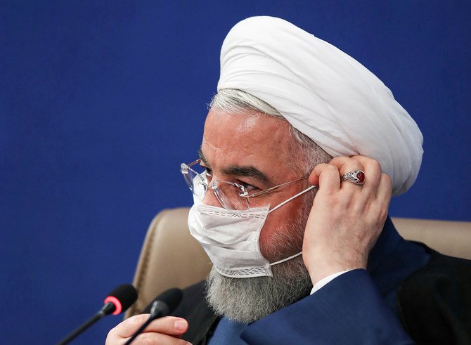President Hassan Rouhani warned of unrest in a regular Cabinet meeting Saturday. (AFP)