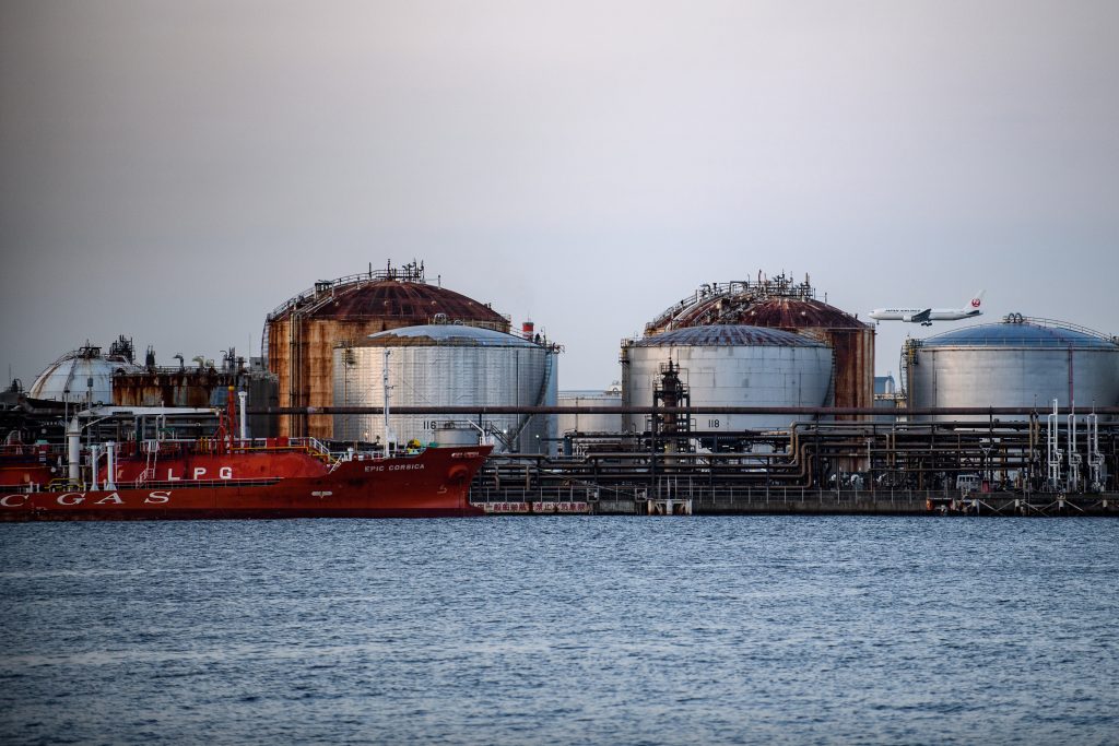 Industrial production is showing moves of picking up, the ministry said, keeping its assessment unchanged. (AFP)