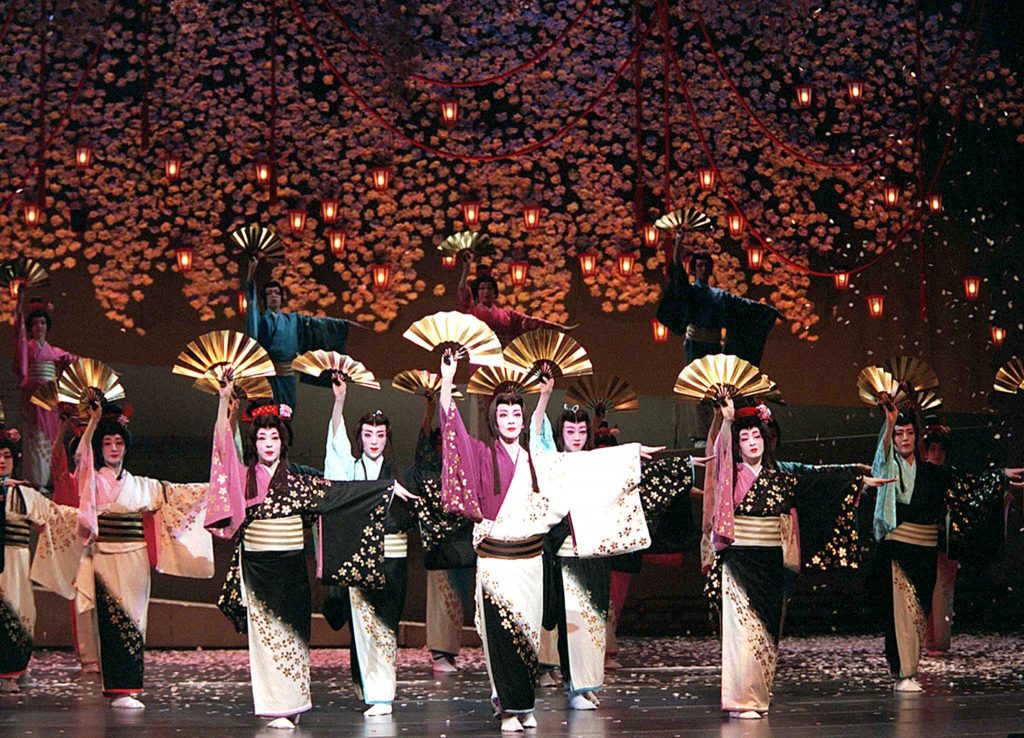 The Japanese musical theater company Takarazuka Revue has extended the cancelation of its performances after the identification of a coronavirus infection cluster. (AFP)