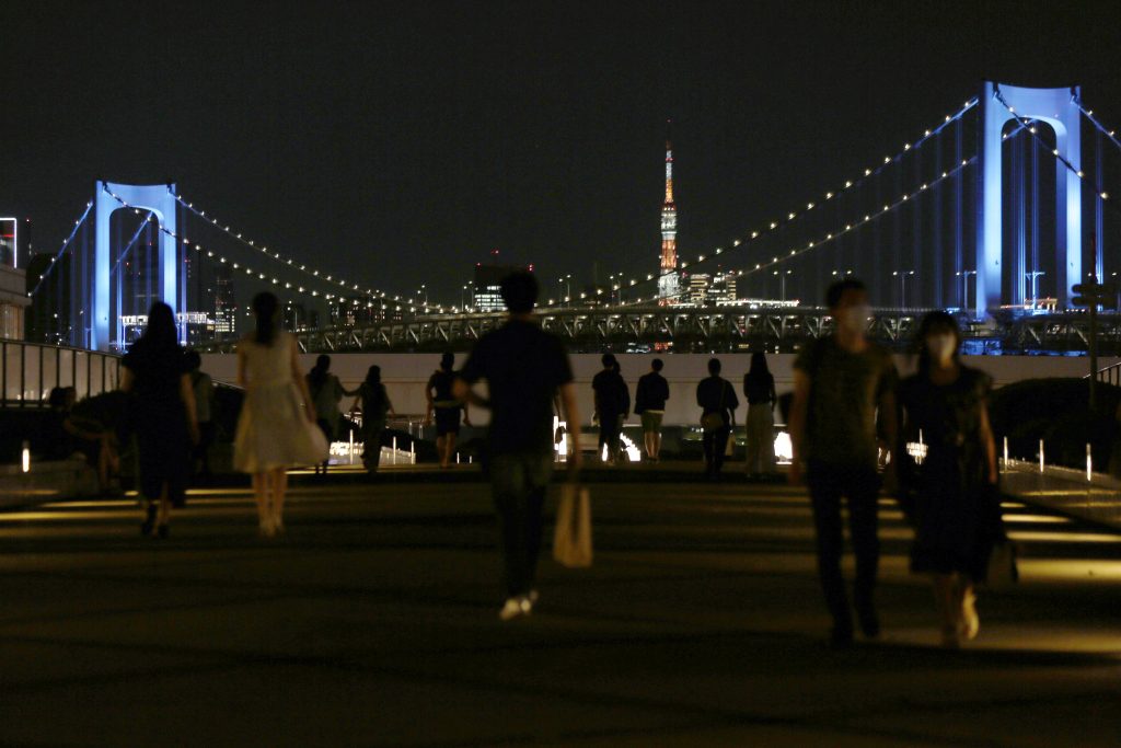 The pace of increase in the number of new cases in Tokyo and across the country has slowed and the peak appears to have passed, Tateda said. (AFP)