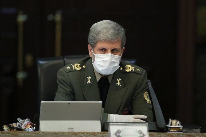 Iranian Defense Minister Brigadier General Amir Hatami revealed details of the missiles in a televised speech. (File/AFP)