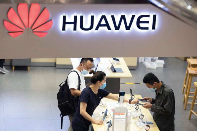 Huawei is one of China’s biggest international success stories, but has come under heavy fire from the US over accusations of espionage. (AP)