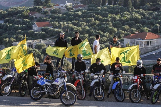 Saudi Arabia welcomed Lithuania’s decision to designate Hezbollah a terrorist organization, and to prevent its members from entering the country. (File/AFP)