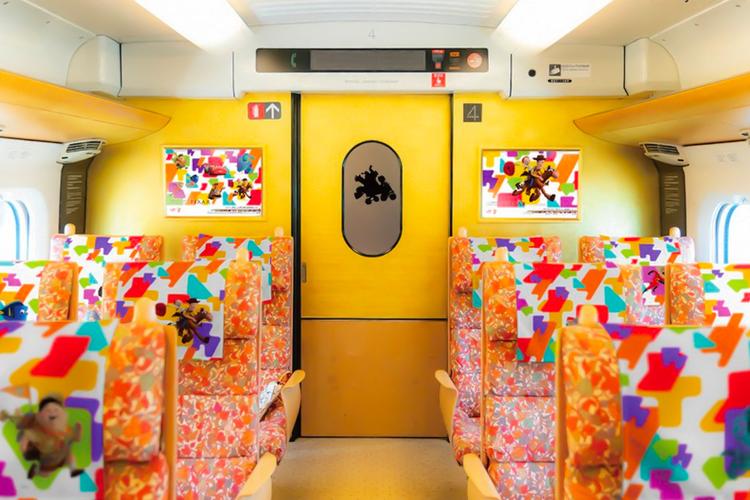 The interior and exterior will be decorated with colourful patterns representing Kyushu’s prefectures. (Disney/Pixar)
