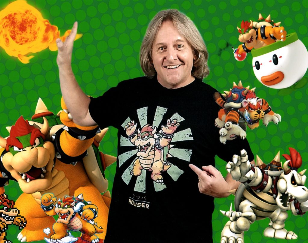 Kenny James is an American voice actor who is known for his work as the voice actor in Nintendo’s popular “Super Mario” video game series as “Bowser.” (Supplied)