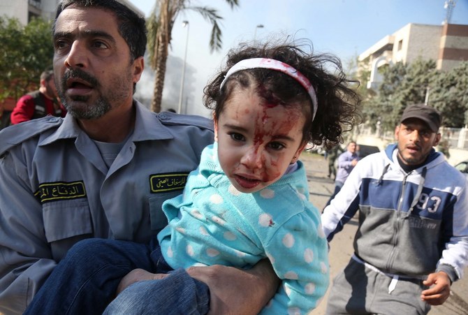 The blast left a trail of destruction killing hundreds and injuring thousands. (File/AFP)