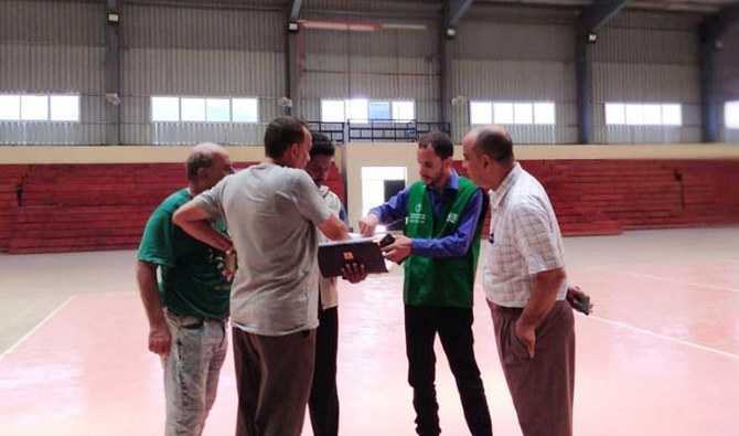 The plan is to renovate the hall and provide it with the latest sports equipment. (SPA)