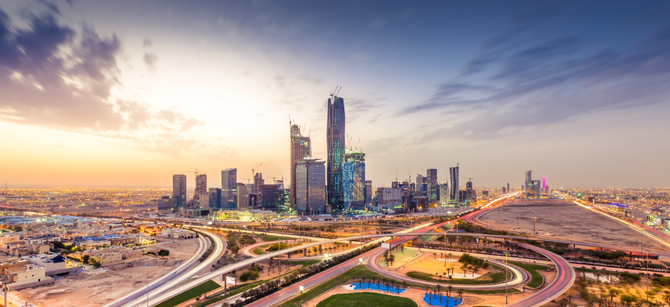 Riyadh city towers. (Shutterstock)