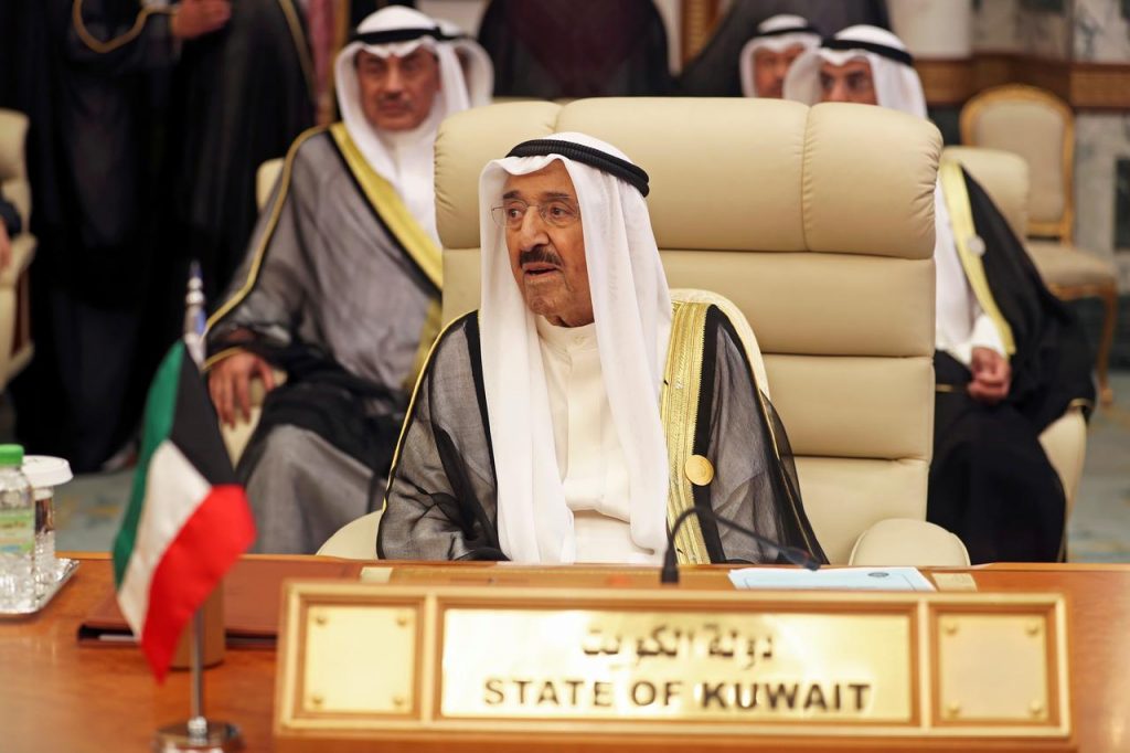 Sheikh Sabah Al-Ahmad Al-Jabir Al-Sabah in Makkah, Saudi Arabia, May 31, 2019. (Reuters)