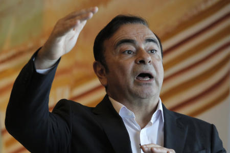 Nissan’s business has also been rocked by the arrest of long-time boss Carlos Ghosn. (AP/file)
