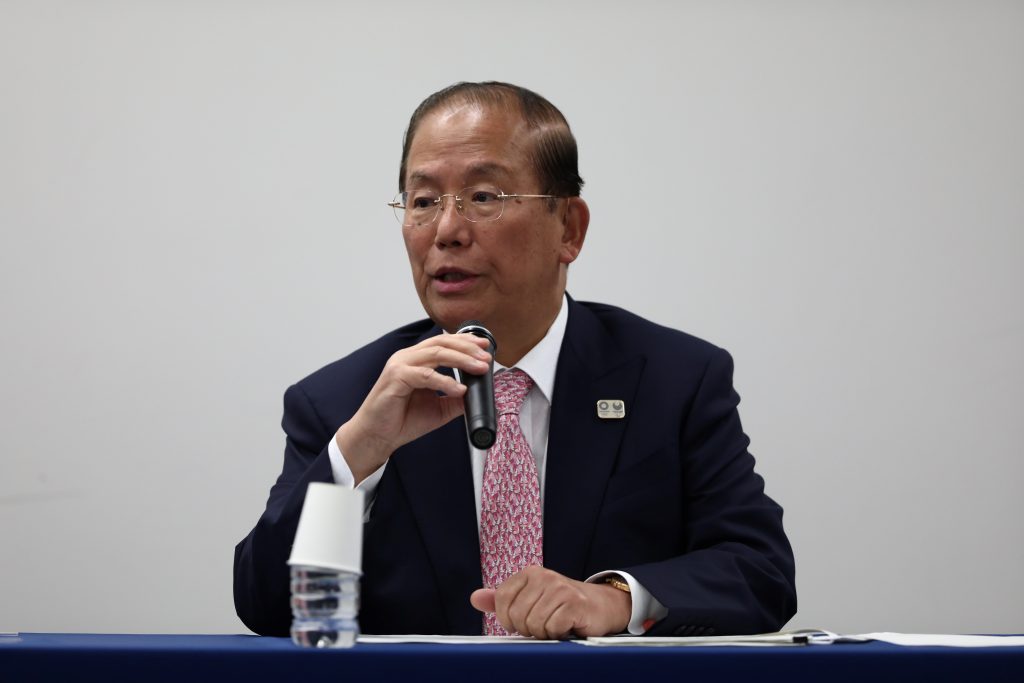 “It's not a prerequisite,” Muto said of the vaccine. “The International Olympic Committee and the WHO already discussed this matter. It’s not a condition for the delivery of the Tokyo 2020 Games. (AFP/file)