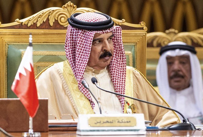 King Hamad said Bahrain's position on the Palestinian issue was 