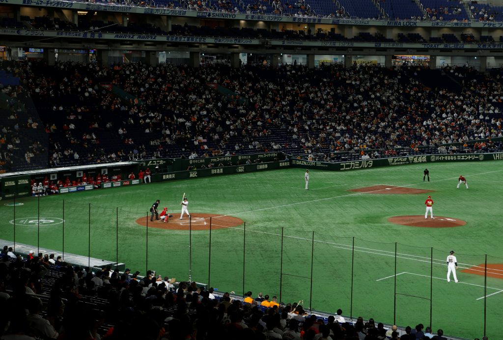 Tokyo Games organisers, who have yet to decide whether to allow spectators into venues during the Olympics, told Reuters they would assess the impact of the countermeasures on show at the Dome. (Reuters)
