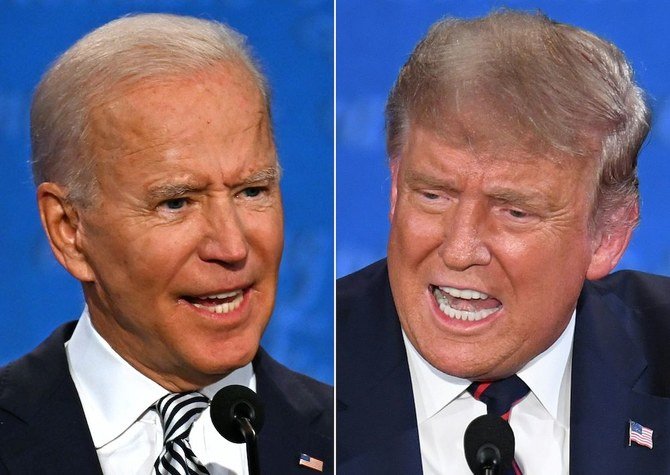 Donald Trump and Joe Biden went head-to-head in Cleveland for the first US Presidential Debate. (AFP)