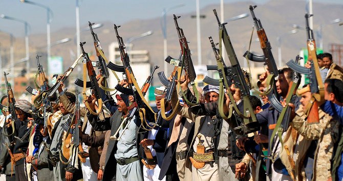 The Houthi militia lost dozens of its fighters in the army operation. (AFP)