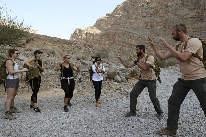 Ras Al-Khaimah has partnered with the adventurer Bear Grylls to offer a new outdoor adventure camp on Jebel Jais, a mountain that has the highest point in the oil-rich UAE. (AP)