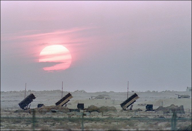 Saudi air defenses deployed across the Kingdom's border with Yemen are shown in this file photo. (SPA photo)