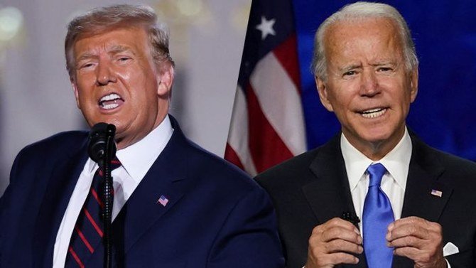 President Trump and Joe Biden deliver their 2020 acceptance speeches. (Reuters)