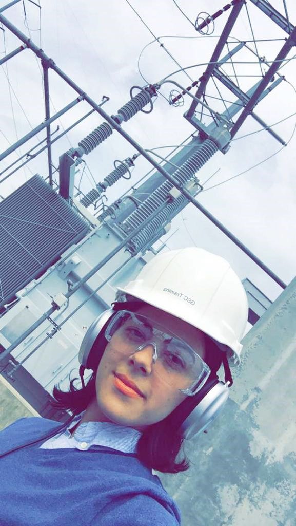 Al-Rammah is a commercial manager with GE Gas Power and said she had never felt inferior to her male coworkers despite being the only woman on the team. (Supplied)
