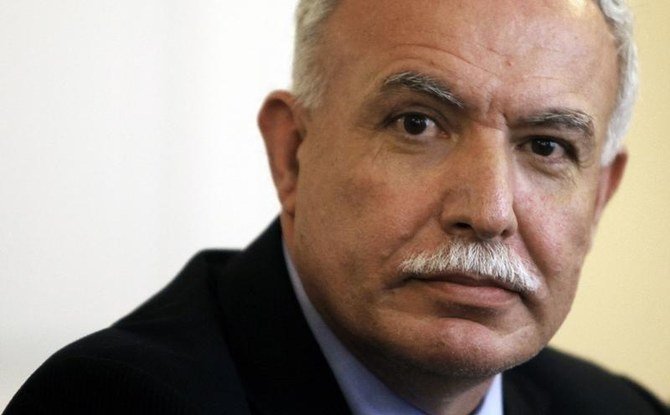 Palestinian Foreign Minister Riad Al-Malki sits before a meeting during a visit to Sarajevo October 28, 2011. (Reuters)