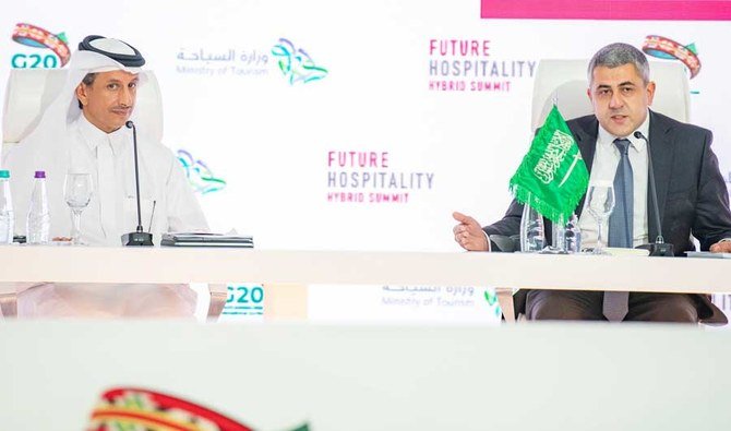 Saudi Tourism Minister Ahmed Al-Khateeb attends a summit to discuss the challenges facing the travel and tourism industry. (Supplied)
