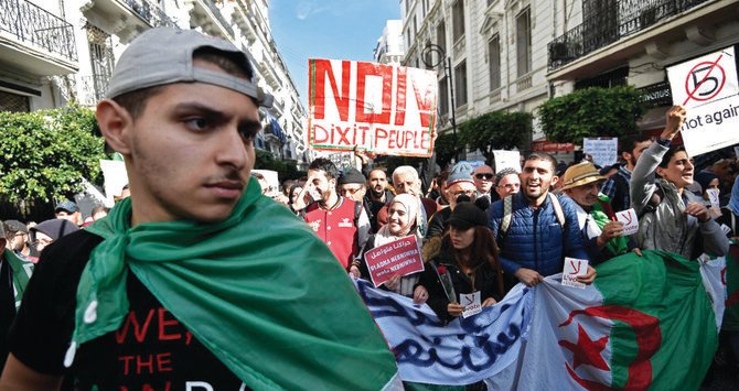 Abdelmadjid Tebboune’s election as president in a December 2019 presidential poll is widely seen as a key setback for the protest movement in Algeria. (AFP/File)