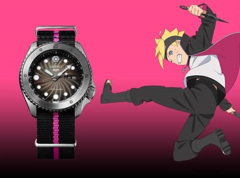 The Boruto watch. (Seiko)