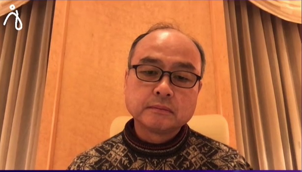 Chairman & CEO of SoftBank Group, Masayoshi Son at the second day of the Global AI Summit. (GlobalAISummit/ Screenshot)