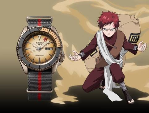 The Gaara watch. (Seiko)