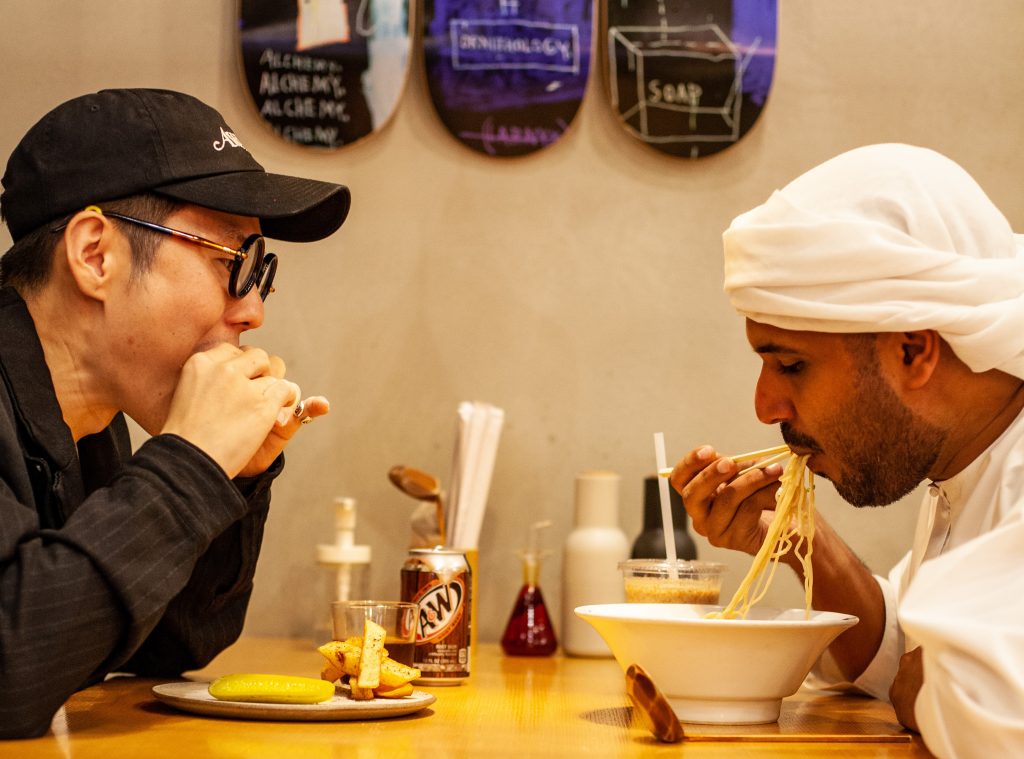 The month-long pop-up between Meat Melt and Yui featured both salt beef buns and as well as special dishes like Salt Beef Tantanmen and Salt Beef Shoyu Ramen that was offered for a limited time. (Supplied)