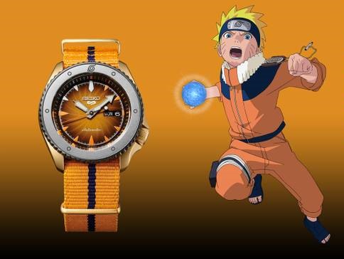 The Naruto watch. (Seiko)