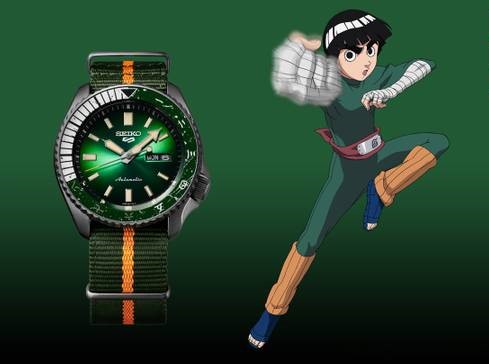 The Rock Lee watch. (Seiko)