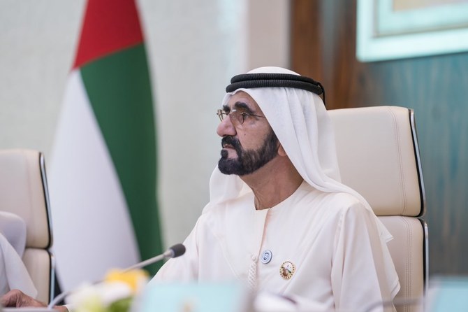 UAE council of ministers, headed by Sheikh Mohammed bin Rashid Al Maktoum, holds its regular meeting. (Twitter/@uaegov)