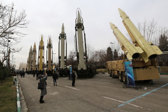 Military equipment on display in Tehran. The expiry of an arms embargo means weapons can be sold to Iran since 2006. (AFP/File)