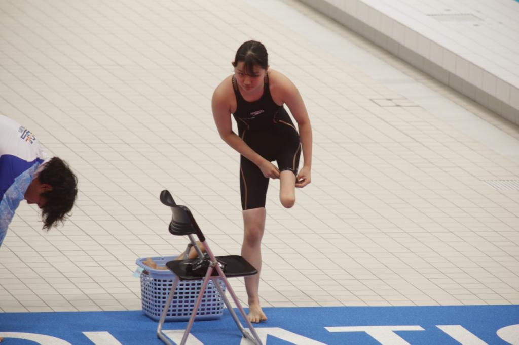 Paralympic athlete, Manami Urata. (Arab News Japan)