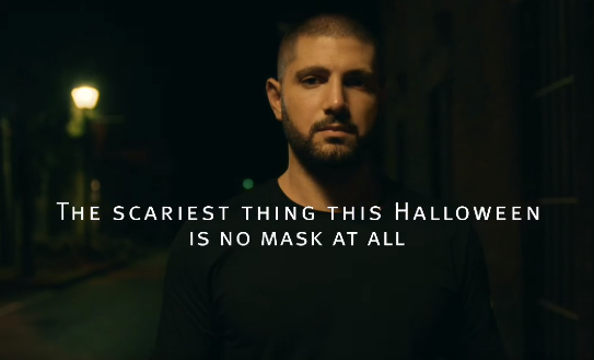 The forty second video created by AUB highlights the importance of wearing a mask to minimize the transmission and subsequent risk of the coronavirus. (Screengrab/AUB)