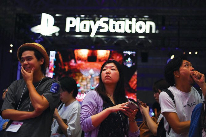 High-stakes game: Gaming has become the biggest share of Sony’s business, generating the bulk of the company’s profits and about a third of its sales. (AFP)