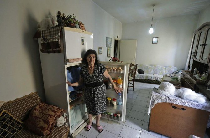 Thousands of elderly women in Beirut whose lives were upended by a huge blast in August now face destitution. (File/AFP)
