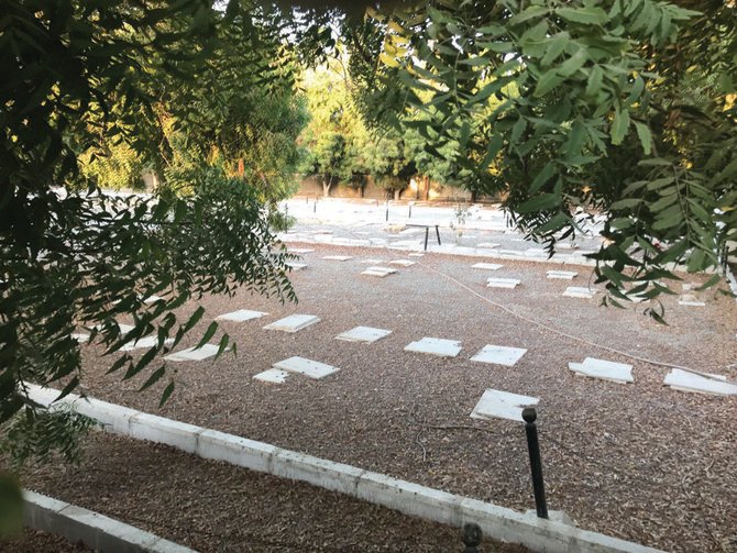 The graveyard is located close to one of the city’s busiest streets, yet most people passing by are unaware that behind the high walls lie the final resting places of many people of other faiths. (Supplied)