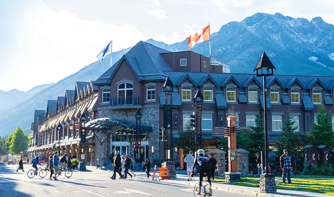 A street in Banff, amid the spread of COVID-19 in Canada. During a press briefing in March, Prime Minister Justin Trudeau spoke of the measures the leaders agreed on to tackle the virus. (Shutterstock)