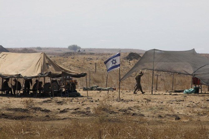 The air strikes were in retaliation to the discovery of three claymore anti-personnel charges near an Israeli military position in the Golan Heights, above. (AFP file photo)
