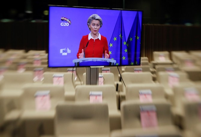 The summit “could mark a new beginning for global cooperation,” said Ursula von der Leyen. (AFP)