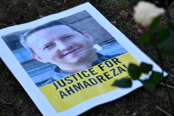 The UN and Amnesty International have called on Tehran to halt its imminent execution of Swedish-Iranian academic Ahmadreza Djalali, saying he was subjected to an unfair trial involving torture. (File/AFP)
