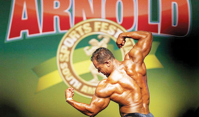 Nutrition is the most important part when it comes to bodybuilding, then comes type of exercise, and good rest. (AFP)